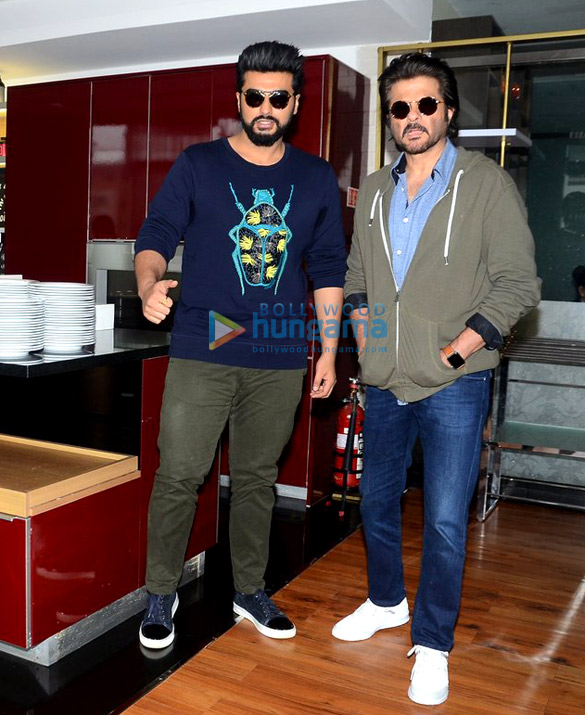 anil kapoor and arjun kapoor at mubarakan promotions 5