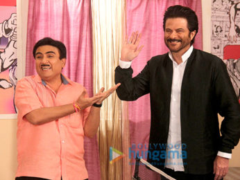 Anil Kapoor and Arjun Kapoor promote 'Mubarakan' on the show Taarak Mehta Ka Ooltah Chashmah