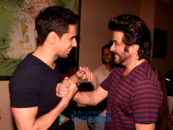 Anil Kapoor and Sidharth Malhotra snapped at JW Marriott Juhu