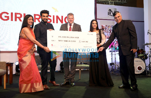 Arjun Kapoor and Amruta Fadnavis attend the Save the Child event for Hope Charity Dinner 2017