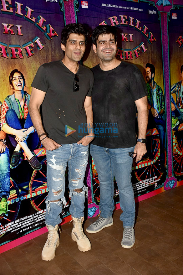 ayushmann khurrana nitesh tiwari ashwiny iyer tiwari and others attend bareilly ki barfi trailer launch 6