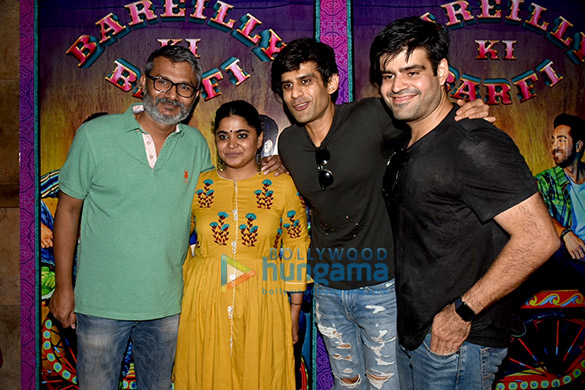 ayushmann khurrana nitesh tiwari ashwiny iyer tiwari and others attend bareilly ki barfi trailer launch 8