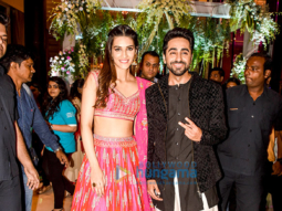 Ayushmann Khurrana and Kriti Sanon gatecrash a wedding to promote their film ‘Bareilly Ki Barfi’ Ayushmann Khurrana and Kriti Sanon gatecrash a wedding to promote their film ‘Bareilly Ki Barfi’