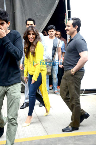 On The Sets Of The Movie Baazaar