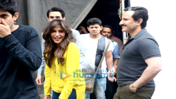 On The Sets Of The Movie Baazaar