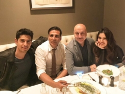 Brothers Reunite: Akshay Kumar along with Toilet cast Bhumi Pednekar and Anupam Kher reunites with Sidharth Malhotra in London