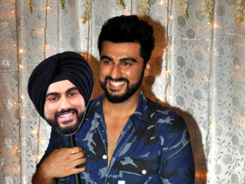 Cast and crew of the film 'Mubarakan' grace the promotions of the film at JW Marriott Juhu