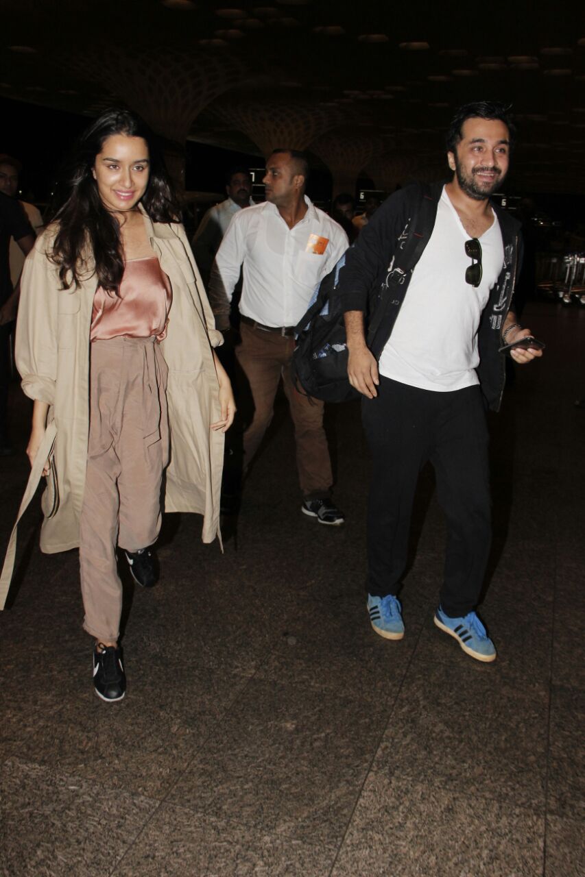 Celebs spotted at the airport Celebs spotted at the airport