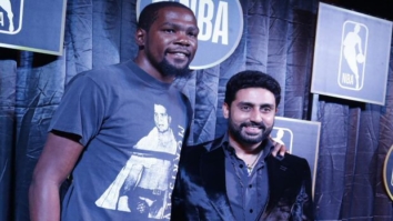Check out: Abhishek Bachchan meets NBA player Kevin Durant