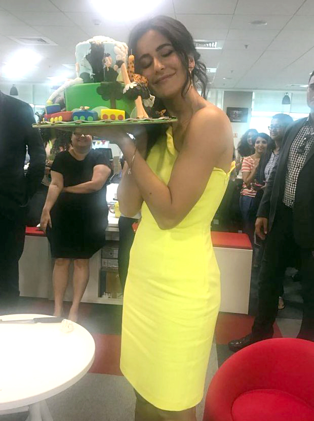 Check out Katrina Kaif begins her birthday celebrations in advance with a special birthday cake