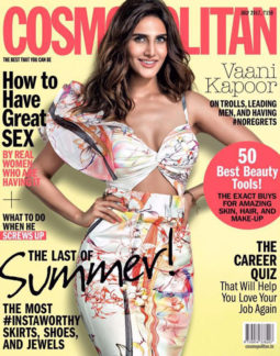 Vaani Kapoor On The Cover Of Cosmopolitan, July 2017