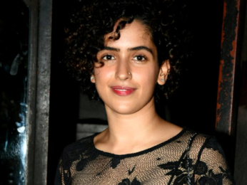 Dangal girls Fatima Sana Shaikh and Sanya Malhotra snapped post dinner in Bandra