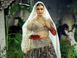 WOW! Dia Mirza mesmerizes as a royal bride in Anju Modi ensemble at India Couture Week 2017