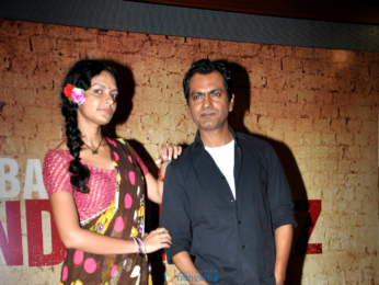 Nawazuddin Siddiqui and Divya Dutta grace the first look launch of 'Babumoshai Bandookbaaz'