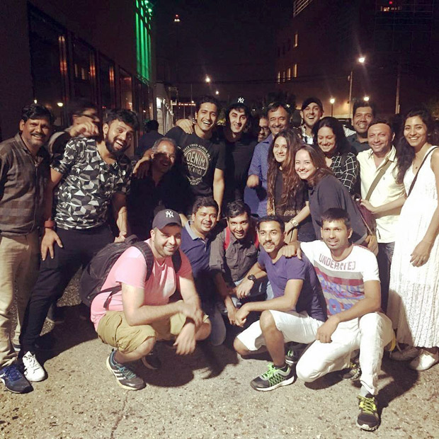It's a wrap for Ranbir Kapoor starrer Sanjay Dutt biopic in New York