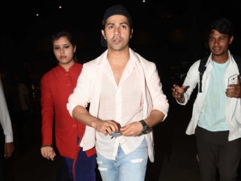 The cast of 'Judwaa 2' returning from their Mauritius' schedule