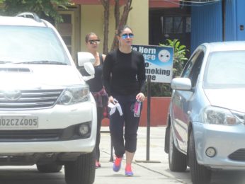 Kareena Kapoor Khan, Nidhhi Agerwal and Jhanvi Kapoor snapped at the gym