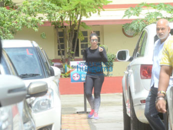 Kareena Kapoor Khan snapped at the gym today