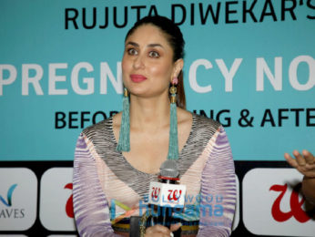 Kareena Kapoor Khan unveils Rujuta Diwekar book on 'Pregnancy Notes'