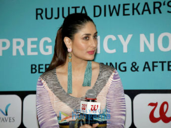 Kareena Kapoor Khan unveils Rujuta Diwekar book on 'Pregnancy Notes'