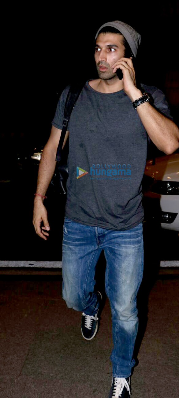 katrina kaif aditya roy kapoor dia mirza and bipasha basu depart for iifa awards which is to be held in new york 2