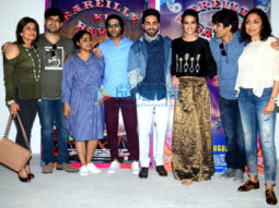 Kriti Sanon celebrates her birthday at ‘Bareilly Ki Barfi’ promotion with the cast and media Kriti Sanon celebrates her birthday at ‘Bareilly Ki Barfi’ promotion with the cast and media