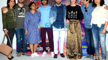 Kriti Sanon celebrates her birthday at ‘Bareilly Ki Barfi’ promotion with the cast and media
