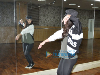 Lauren Gottlieb snapped at dance rehearsals