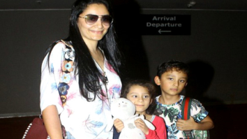 Manyata Dutt and Zayed Khan snapped at the airport
