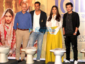 Media meet of 'Toilet – Ek Prem Katha' with Akshay Kumar, Anupam Kher & Bhumi Pednekar