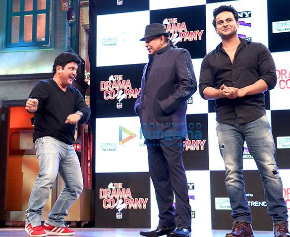 mithun chakraborty krushna abhishek attend the press conference of their show the drama company 4
