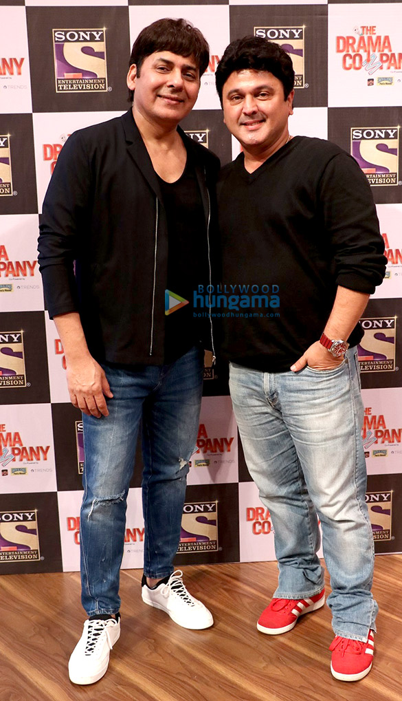 mithun chakraborty krushna abhishek attend the press conference of their show the drama company 9