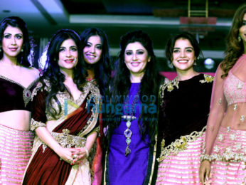 Ganesh Acharya, Archana Kochhar, Sandhya Shetty, Ankita Bhargav, Ishita Dutta, Piaa Bajpai, Alesia Raut and others at the finale of 'Mrs Bharat Icon 2017' at Sahara Star