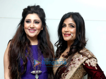 Ganesh Acharya, Archana Kochhar, Sandhya Shetty, Ankita Bhargav, Ishita Dutta, Piaa Bajpai, Alesia Raut and others at the finale of 'Mrs Bharat Icon 2017' at Sahara Star