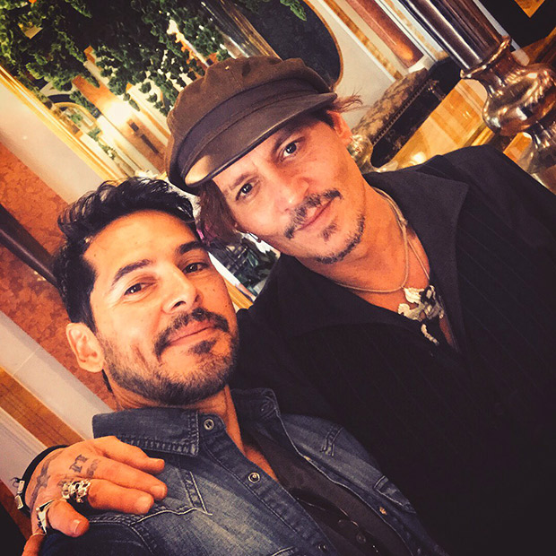 OMG! Dino Morea had a fan moment meeting Pirates of The Caribbean star Johnny Depp