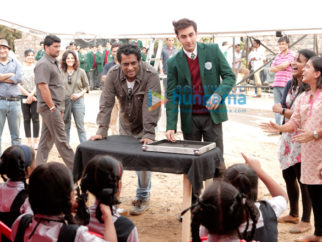 On The Sets Of The Movie Jagga Jasoos