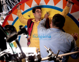 On The Sets Of The Movie Jagga Jasoos