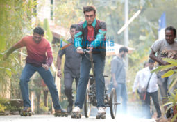 On The Sets Of The Movie Jagga Jasoos