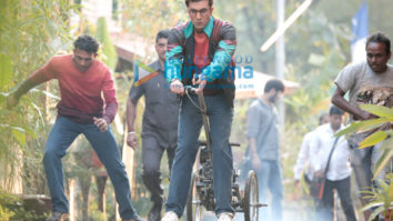 On The Sets Of The Movie Jagga Jasoos