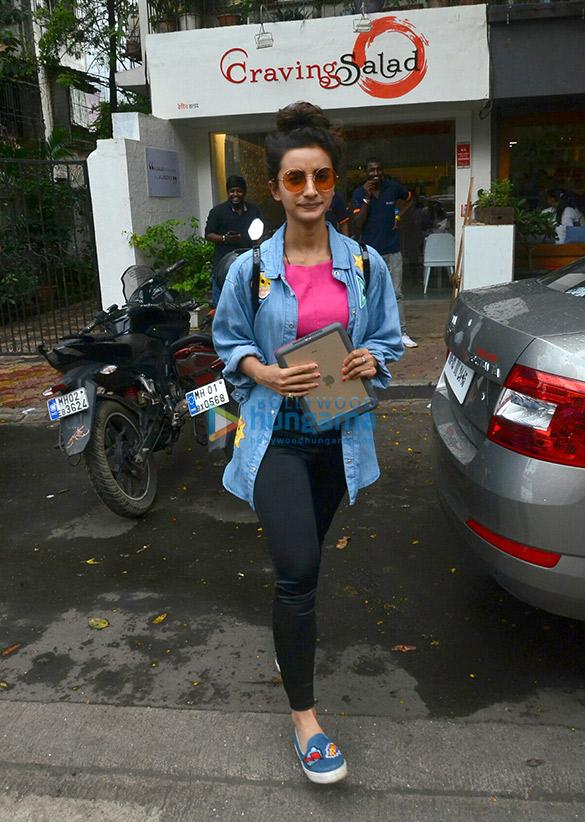 Patralekha and Rajkumar Rao snapped at Sequel in Bandra