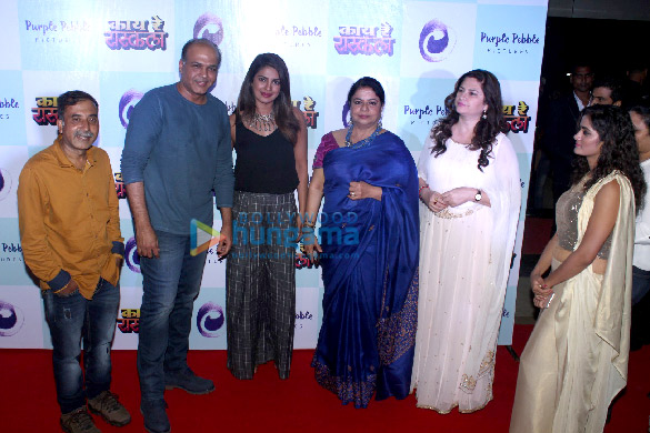 Priyanka Chopra spotted with other celebs at the special screening of her Marathi film ‘Kay Re Rascala’ Priyanka Chopra spotted with other celebs at the special screening of her Marathi film ‘Kay Re Rascala’