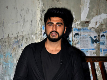 Promotion of the film 'Mubarakan' with the cast at Filmistan