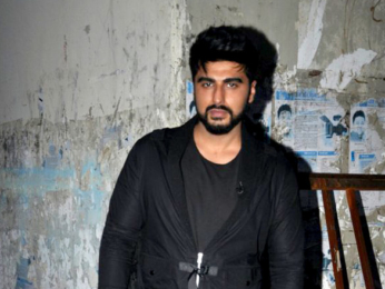 Promotion of the film 'Mubarakan' with the cast at Filmistan