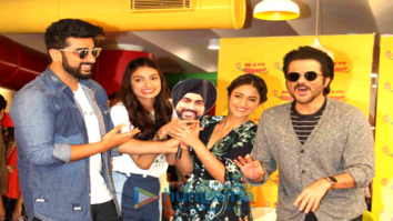 Promotions of the film ‘Mubarakan’ at Radio Mirchi 98.3 FM’s office