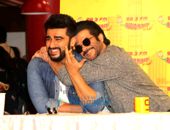 promotions of mubarakan at radio mirchi 98 3 fm office 5