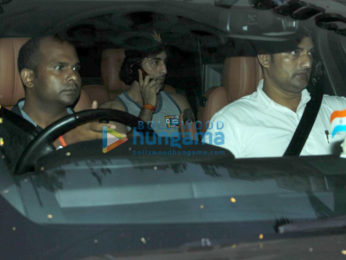 Ranbir Kapoor & Alia Bhatt snapped post their visit at Karan Johar's house