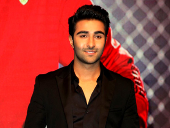 Ranbir Kapoor and Anushka Sharma launch Aadar Jain and Anya Singh at Yashraj Films' media meet