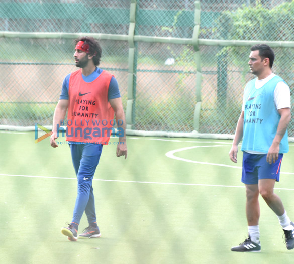 ranbir kapoor and armaan jain snapped during a football match 6