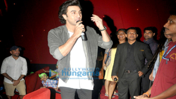 Ranbir Kapoor interacts with kids at a special screening of Jagga Jasoos