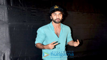 Ranbir Kapoor, Rishi Kapoor and Neetu Kapoor grace the screening of Jagga Jasoos